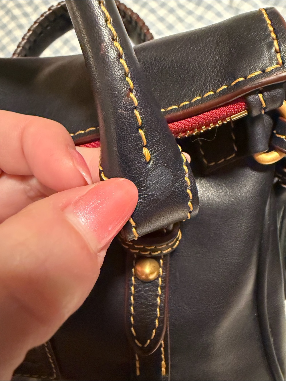 Dooney & Bourke Micro Florentine Satchel - Picture 2 of 6